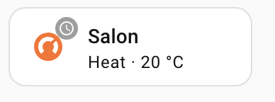 basic thermostat card