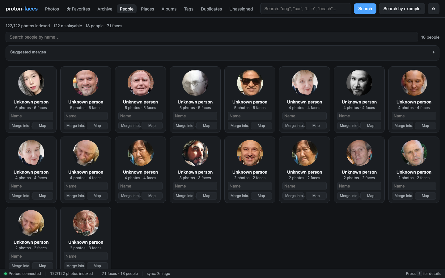 People grid